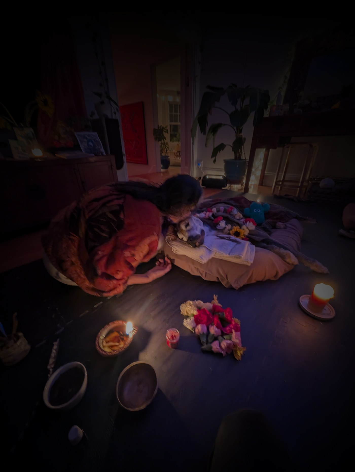 Zen's ceremony — full night vigil